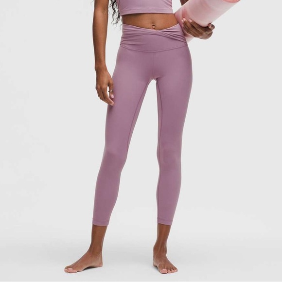 LULULEMON Align Twist-Waist Tight Lavender Lux Leggings - Picture 4 of 15